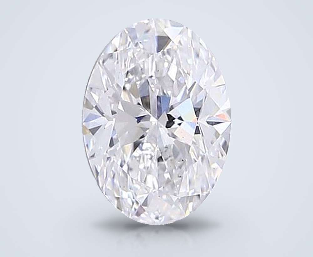 2.56 Carat Oval Lab Diamond