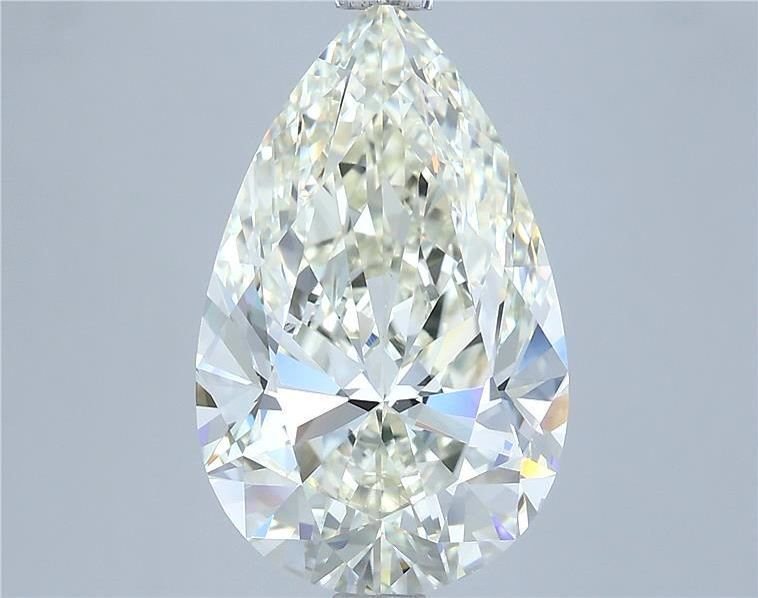 5.02ct J VS1 Rare Carat Ideal Cut Pear Diamond