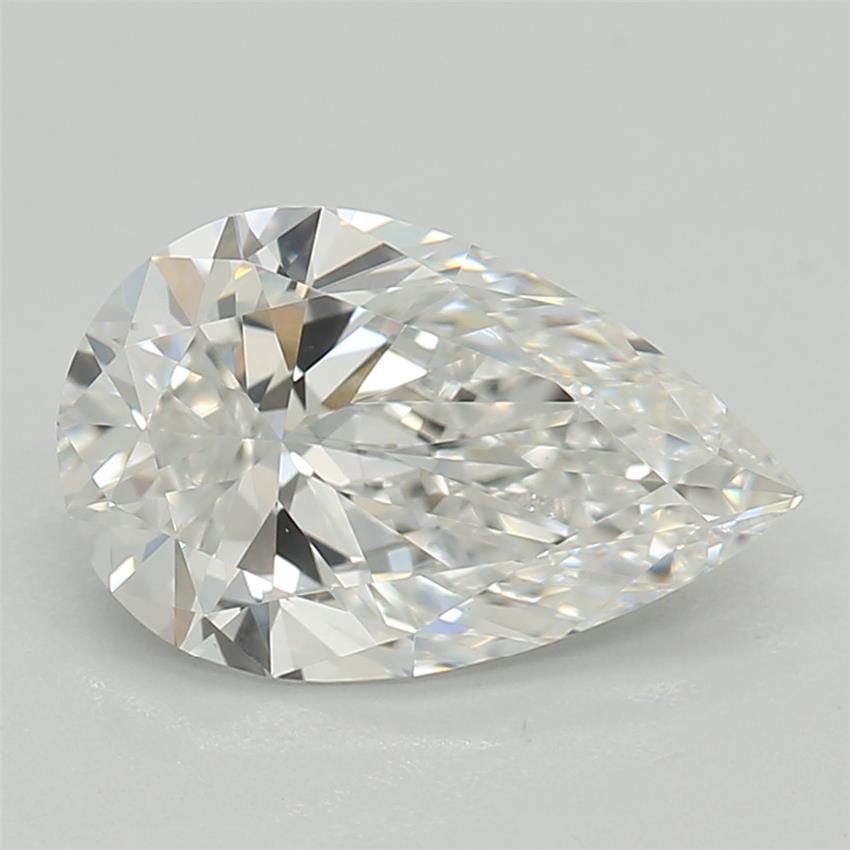1.02ct E VVS2 Rare Carat Ideal Cut Pear Lab Grown Diamond