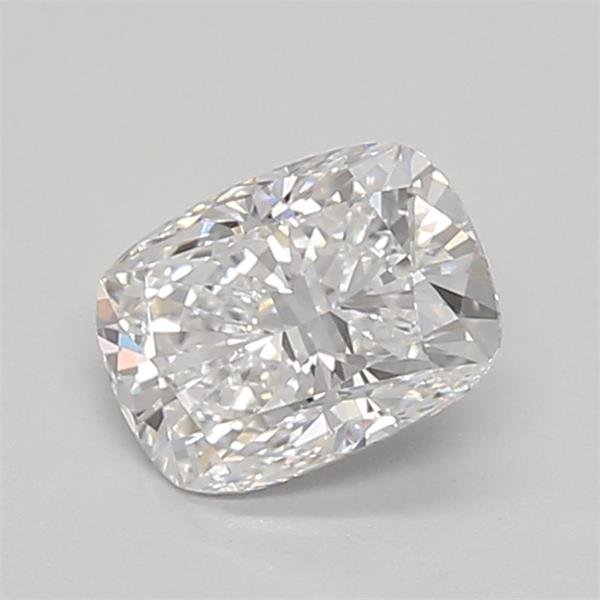 0.59ct D VVS2 Very Good Cut Cushion Lab Grown Diamond