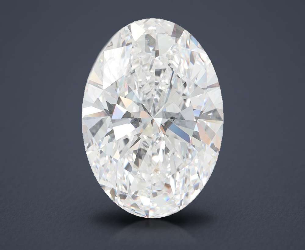 5.07 Carat Oval Lab Diamond