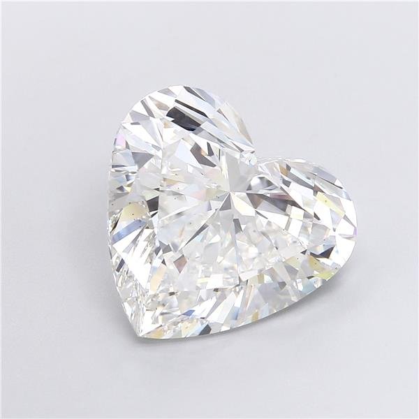 12.80ct F VS1 Good Cut Heart Lab Grown Diamond