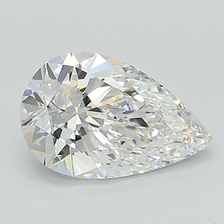 1.08ct D VVS2 Rare Carat Ideal Cut Pear Lab Grown Diamond