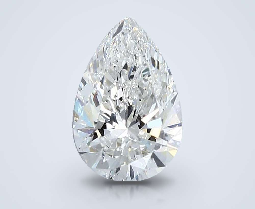 1.50 Carat Pear Natural Diamond