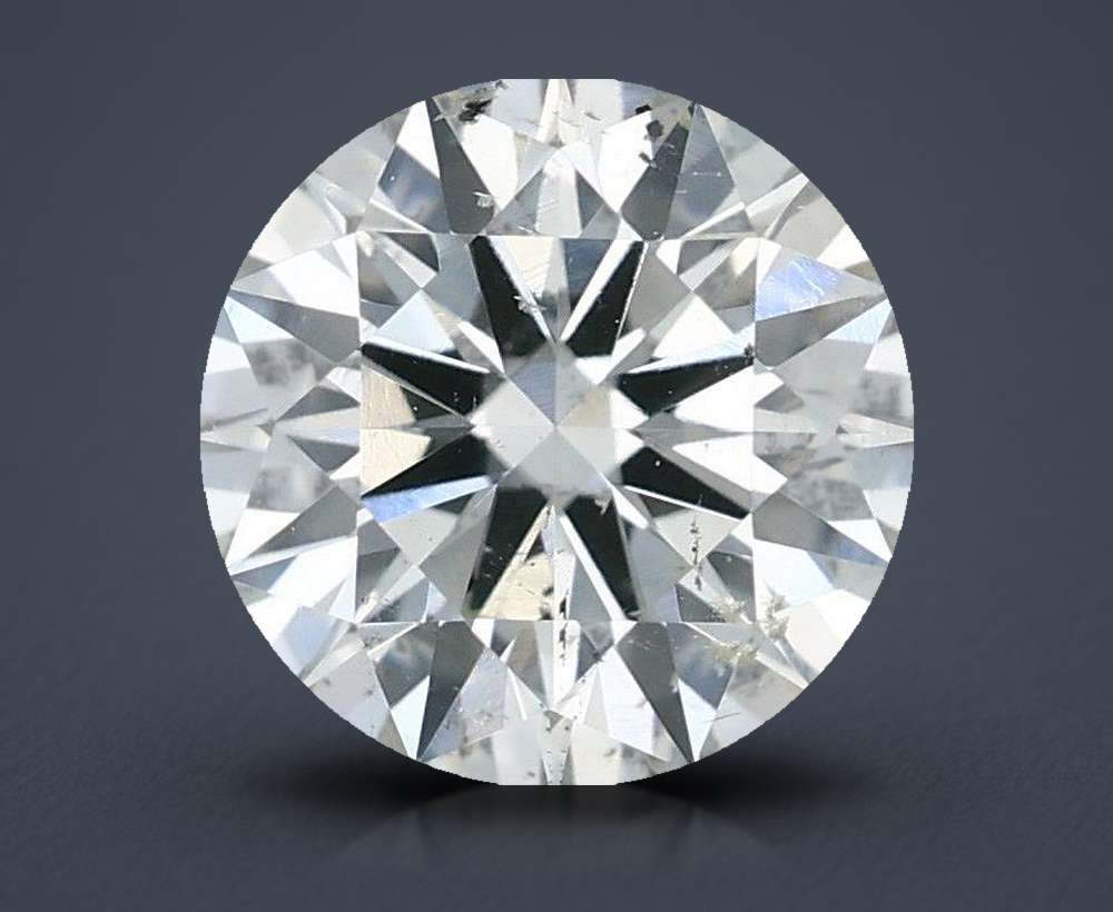 0.77 Carat Round Natural Diamond