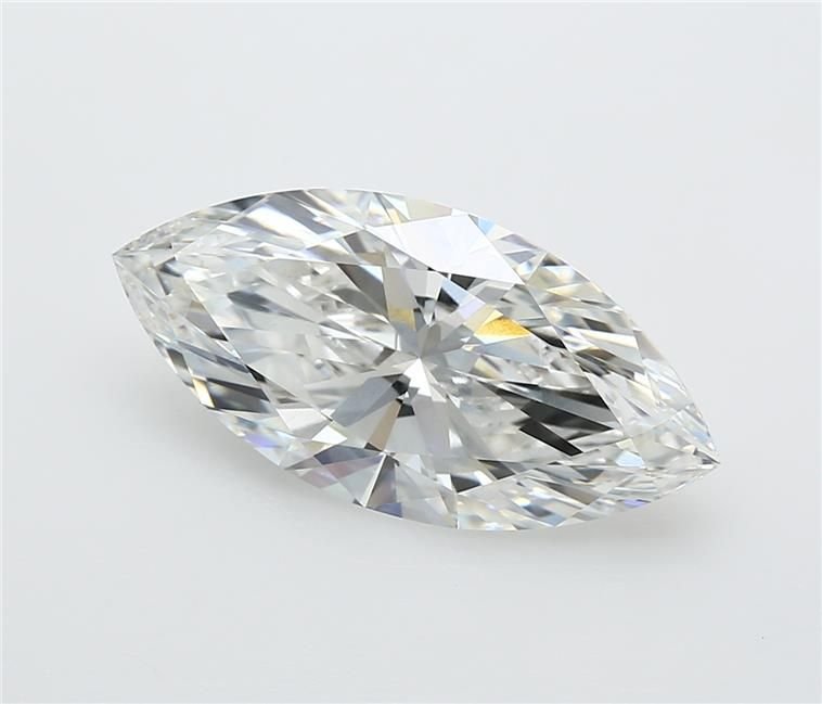 5.02ct F VVS2 Rare Carat Ideal Cut Marquise Lab Grown Diamond