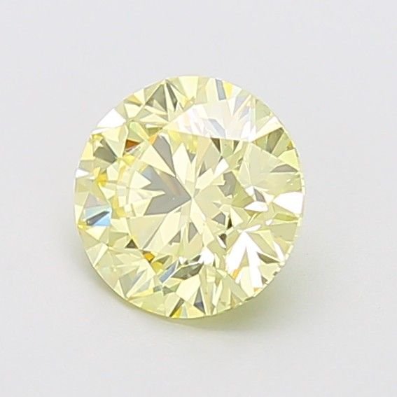 1.50 Ct. Fancy Light Yellow Round Lab Diamond