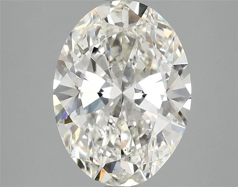 2.45ct H VS2 Rare Carat Ideal Cut Oval Lab Grown Diamond