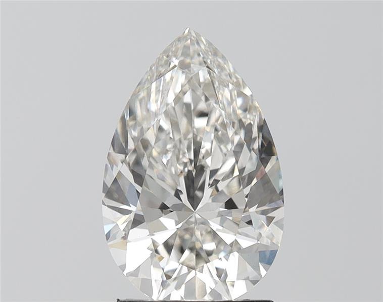 2.56ct I VS1 Rare Carat Ideal Cut Pear Lab Grown Diamond