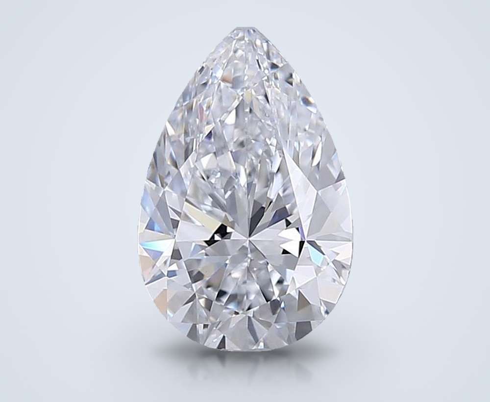 1.64 Carat Pear Lab Diamond