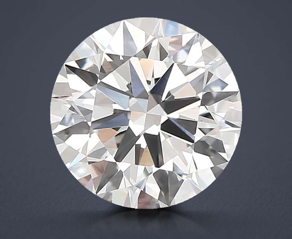 3.40 Carat Round Lab Diamond