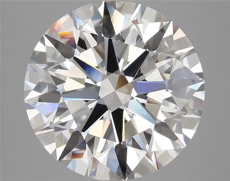 5.65ct G VVS2 Rare Carat Ideal Cut Round Lab Grown Diamond