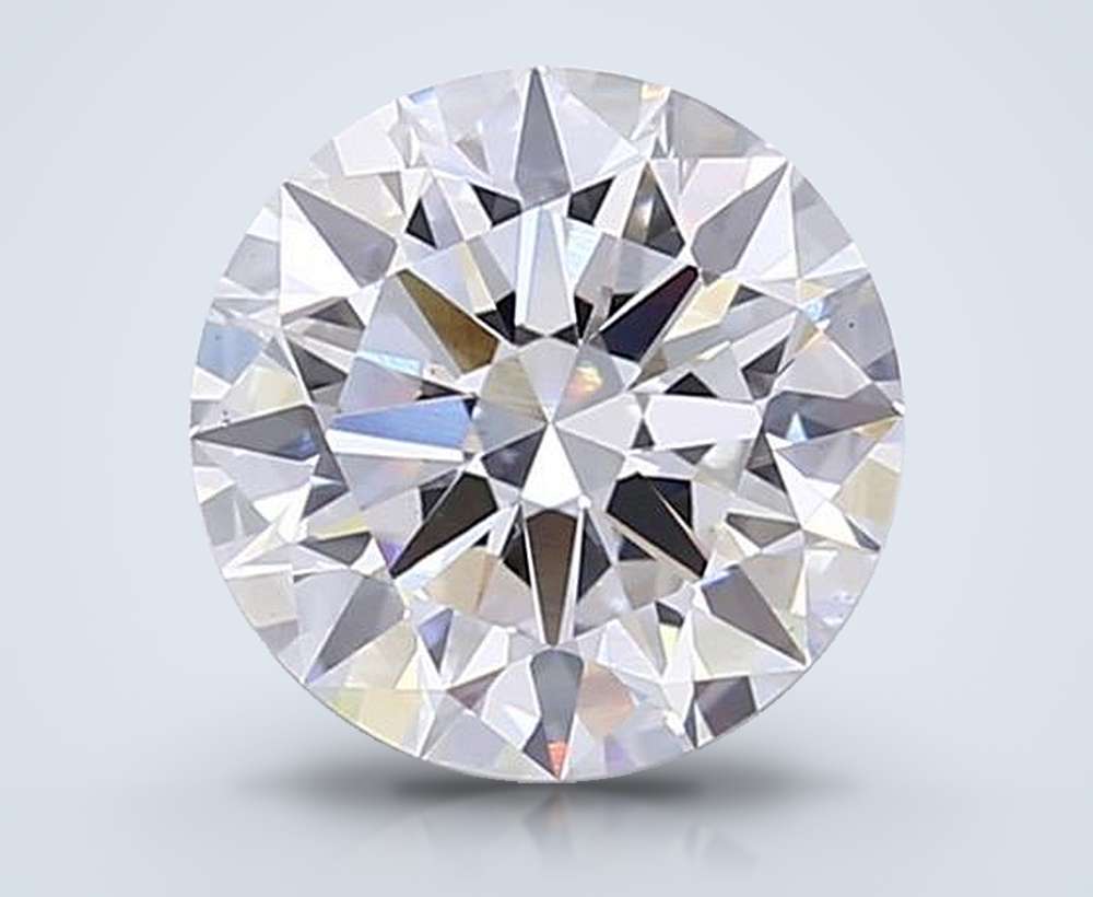 5.02 Carat Round Lab Diamond