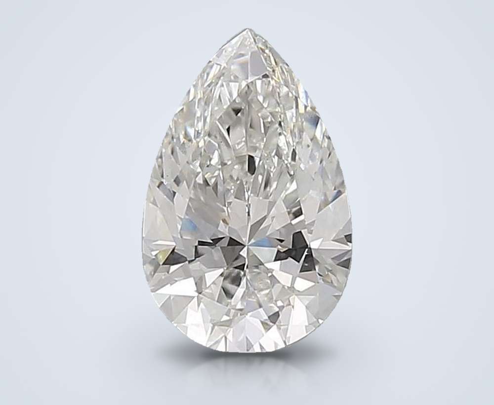 1.59 Carat Pear Lab Diamond