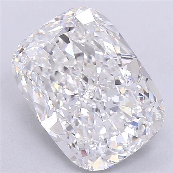 5.28ct E VVS2 Excellent Cut Cushion Lab Grown Diamond