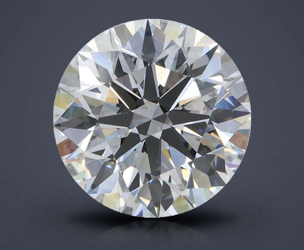 4.34 Carat Round Lab Diamond