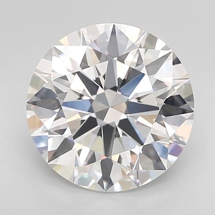 3.75ct F VVS2 Rare Carat Ideal Cut Round Lab Grown Diamond