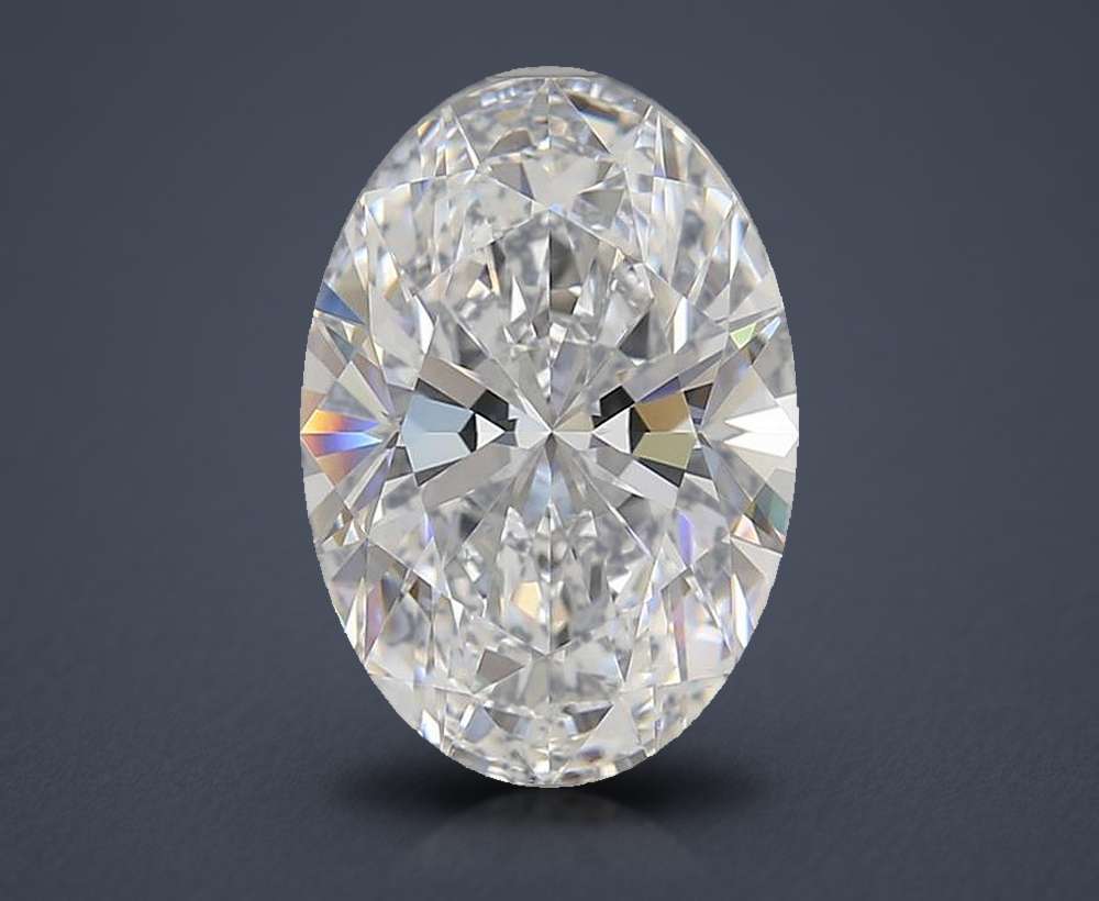 4.02 Carat Oval Lab Diamond