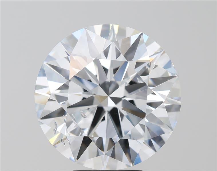 5.17ct I SI1 Rare Carat Ideal Cut Round Lab Grown Diamond