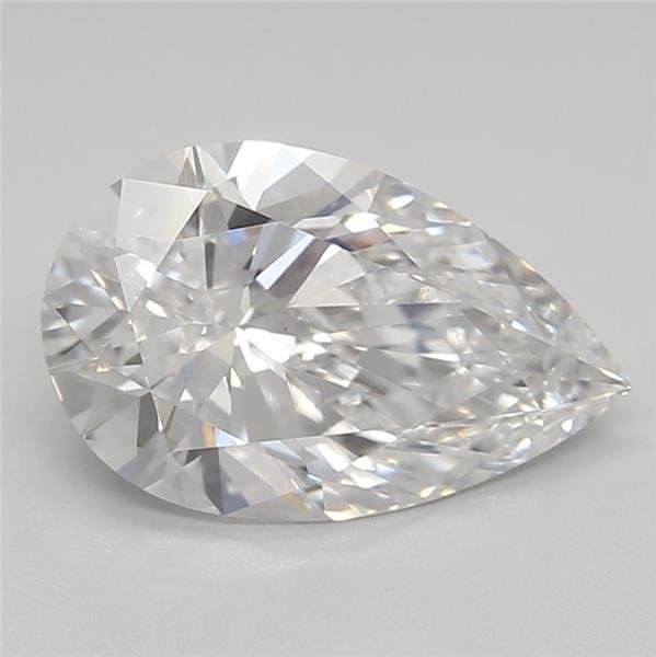 1.90ct E VS1 Rare Carat Ideal Cut Pear Lab Grown Diamond