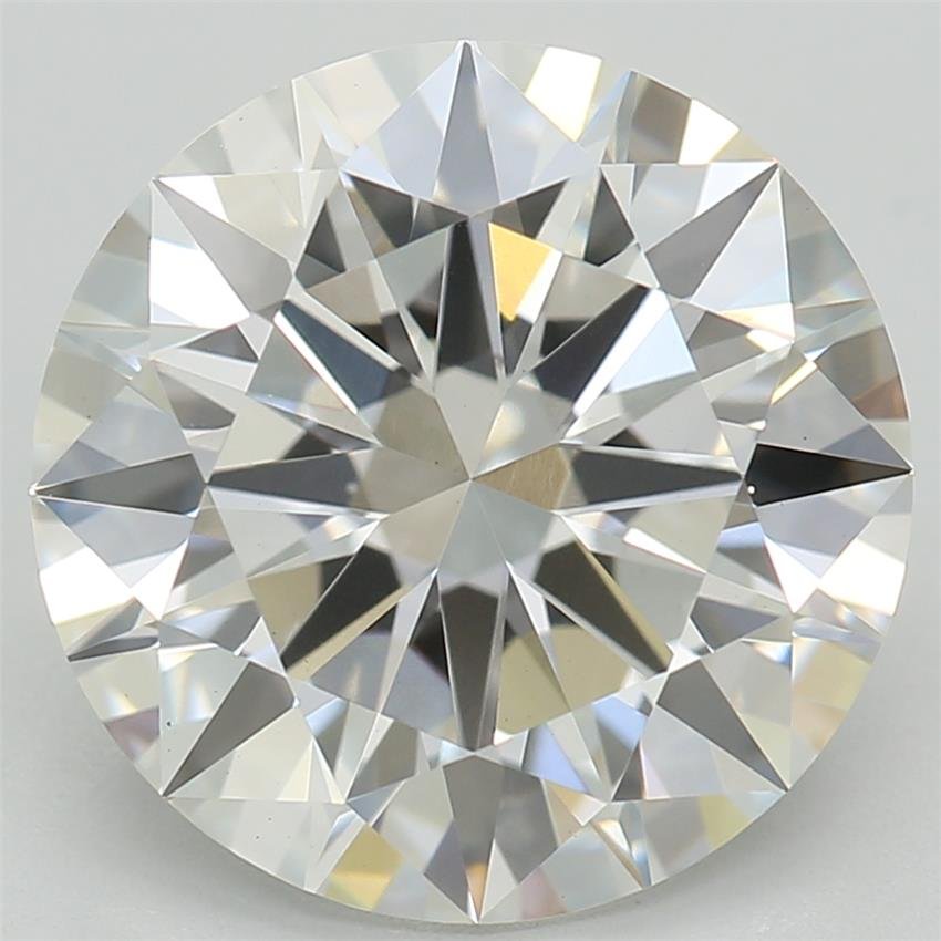 2.88ct G VVS2 Excellent Cut Round Lab Grown Diamond