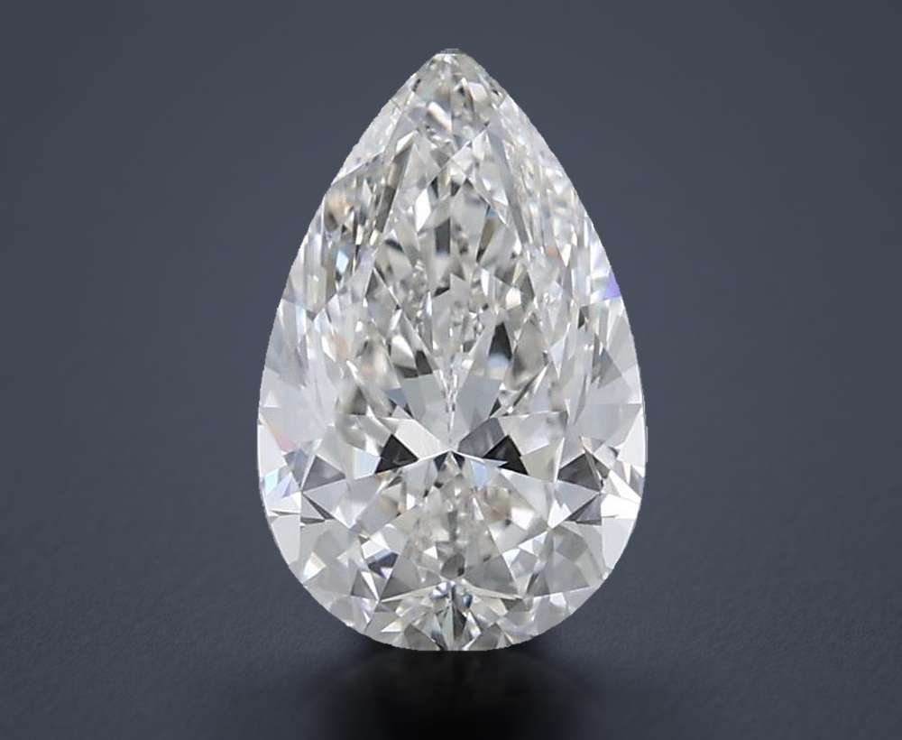 1.36 Carat Pear Natural Diamond