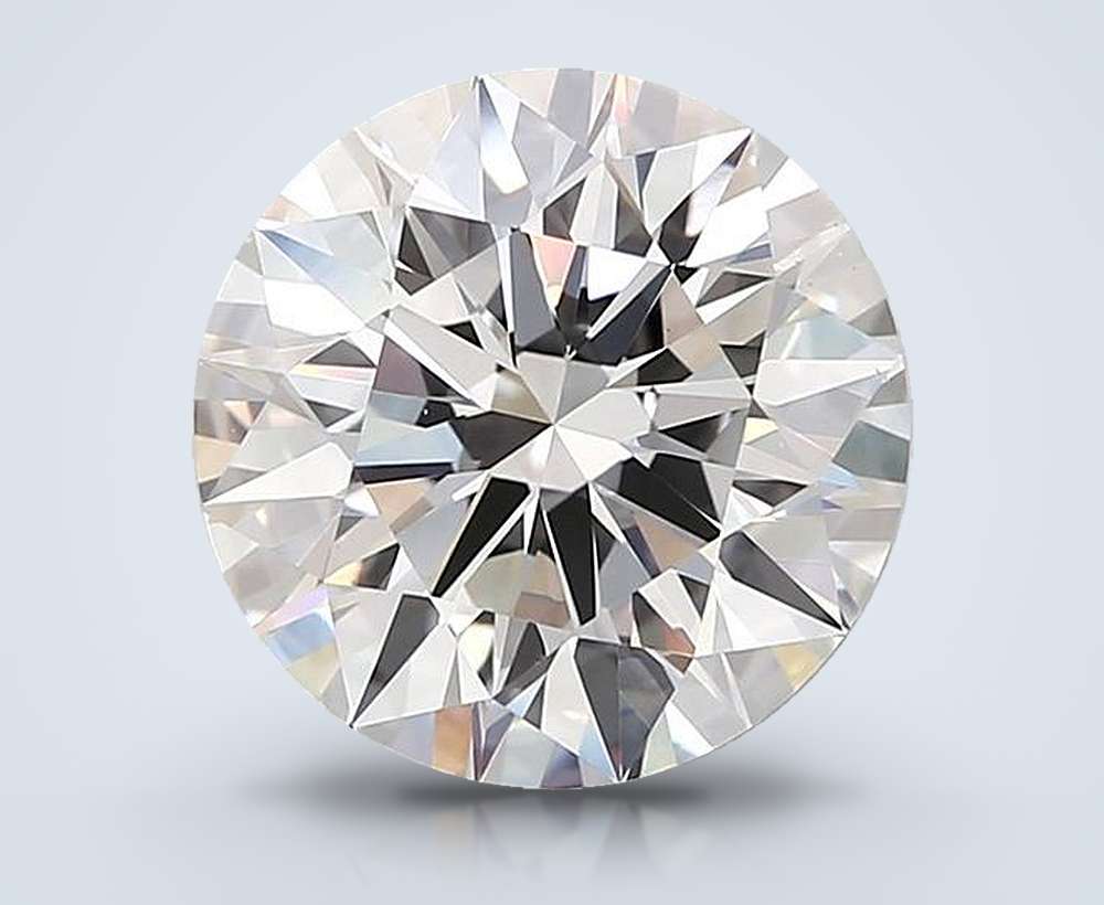 4.00 Carat Round Lab Diamond