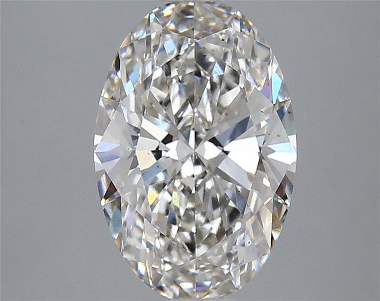 2.52ct I VS2 Rare Carat Ideal Cut Oval Lab Grown Diamond