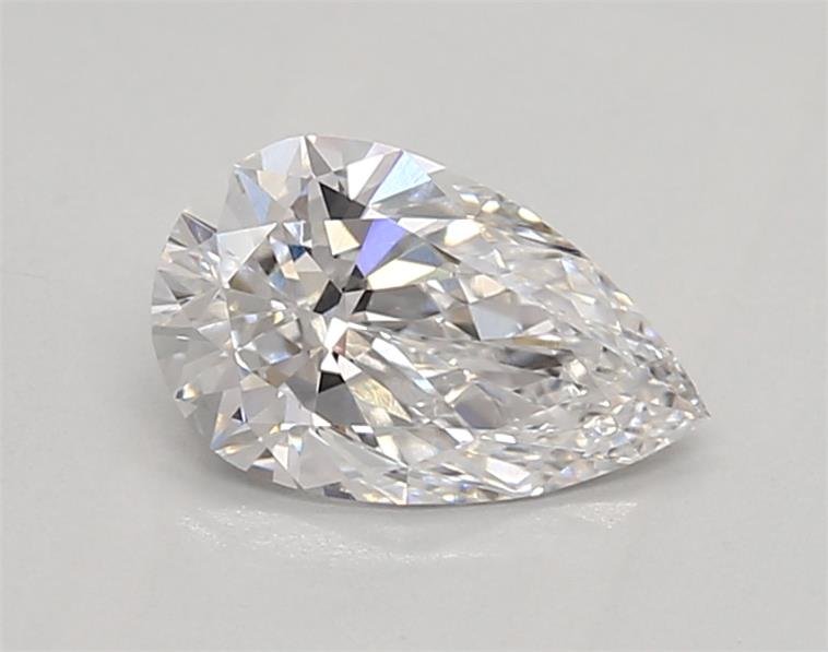 0.83ct D VVS2 Rare Carat Ideal Cut Pear Lab Grown Diamond