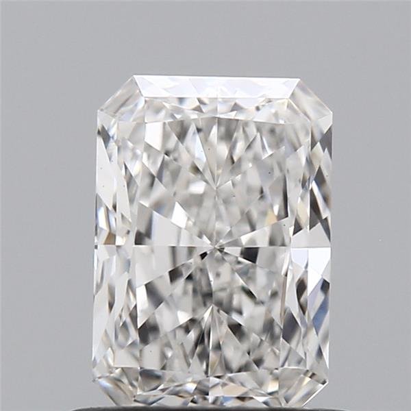 0.73ct F VS1 Rare Carat Ideal Cut Radiant Lab Grown Diamond