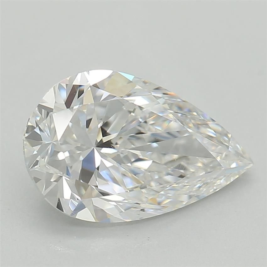1.03ct D VS1 Rare Carat Ideal Cut Pear Lab Grown Diamond