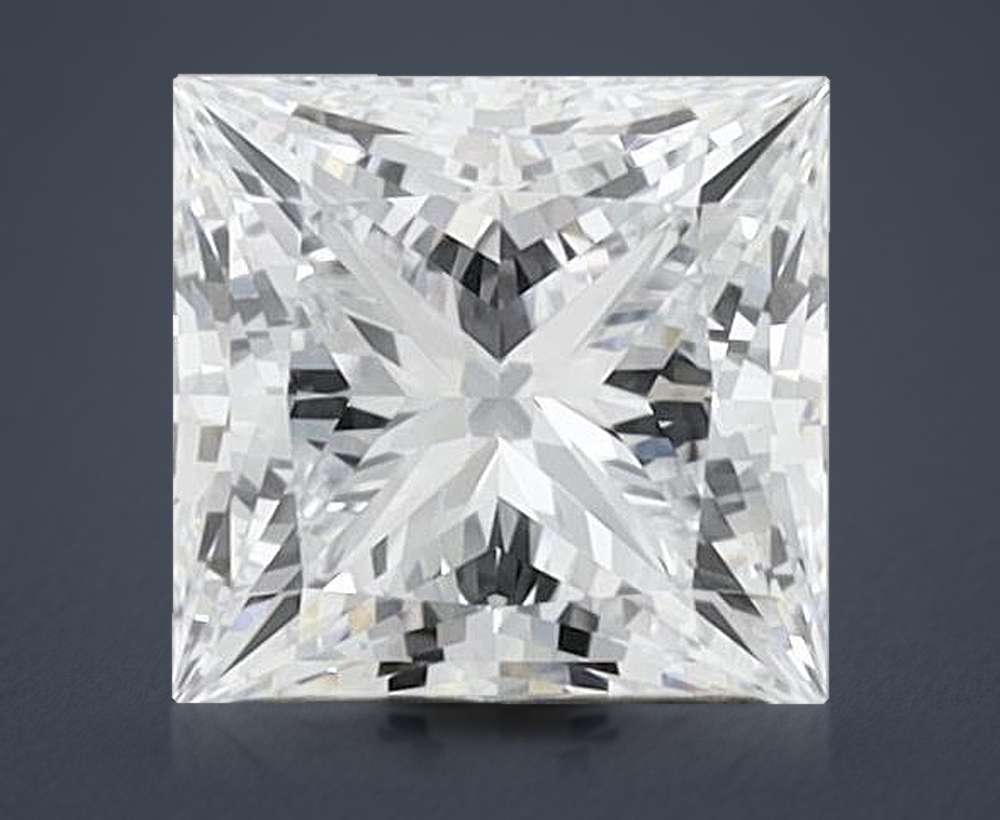 1.50 Carat Princess Lab Diamond