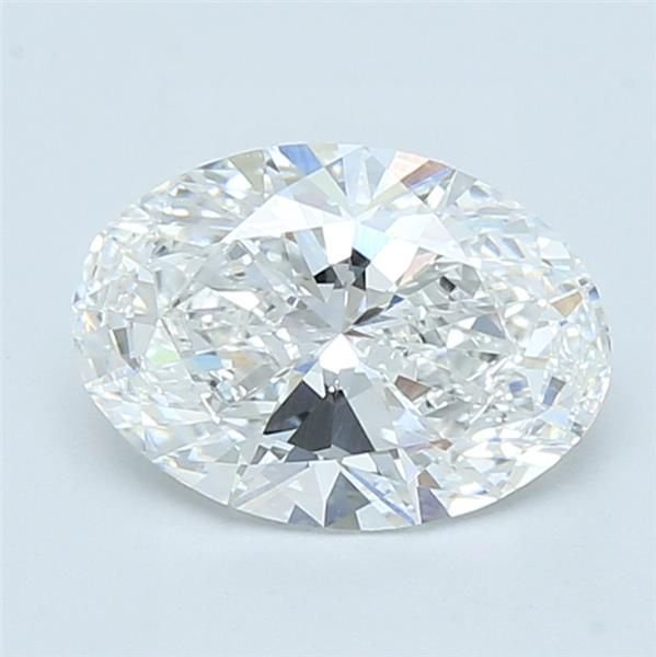2.51ct E VVS2 Rare Carat Ideal Cut Oval Lab Grown Diamond