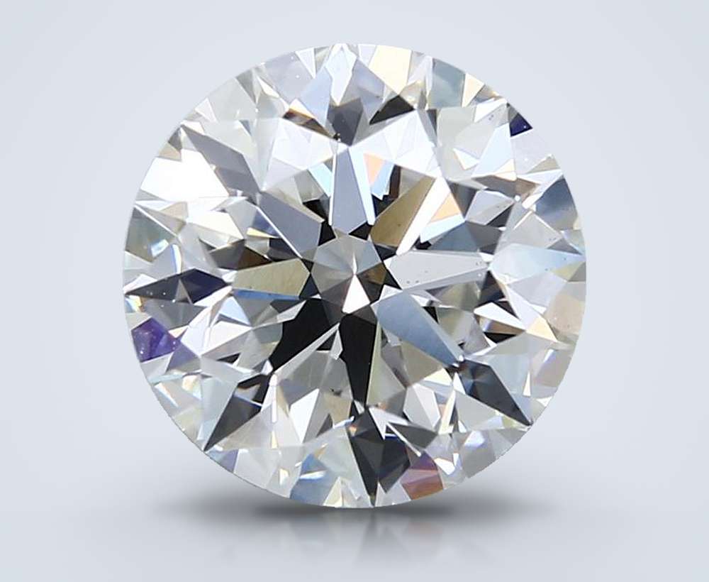 4.01 Carat Round Lab Diamond