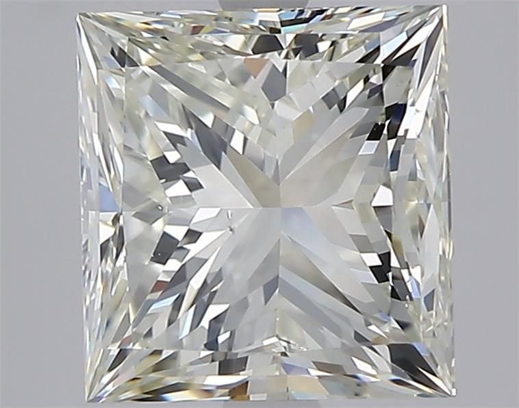 3.01ct J VS2 Very Good Cut Princess Diamond