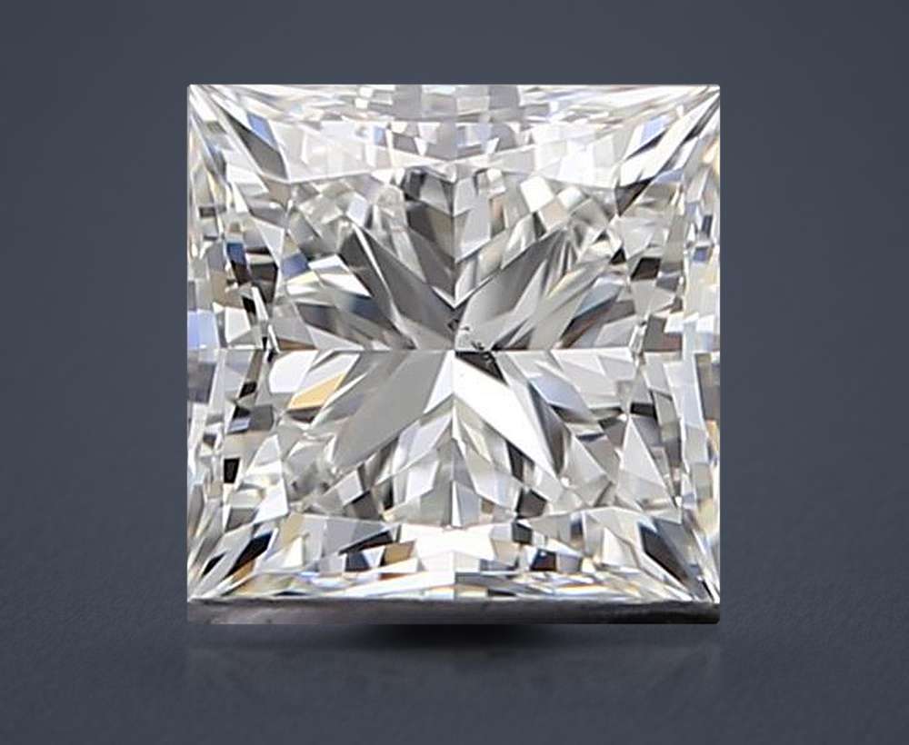 0.74 Carat Princess Natural Diamond