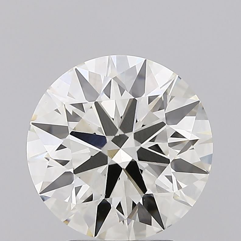 3.21ct J VS1 Rare Carat Ideal Cut Round Lab Grown Diamond