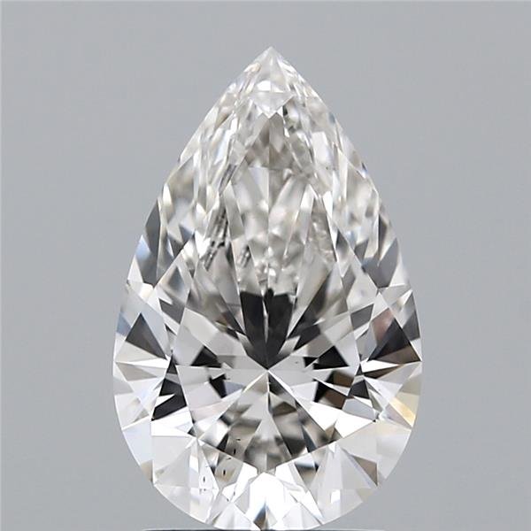 2.02ct H VS2 Rare Carat Ideal Cut Pear Lab Grown Diamond