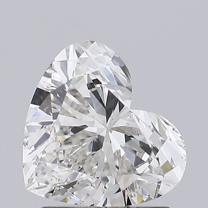 1.36ct G SI1 Good Cut Heart Lab Grown Diamond