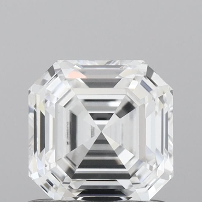 0.97ct D VS1 Rare Carat Ideal Cut Asscher Lab Grown Diamond