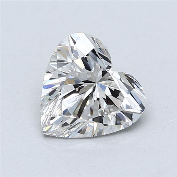 1.30ct F VS1 Rare Carat Ideal Cut Heart Lab Grown Diamond