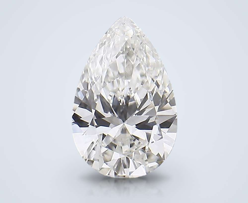0.18 Carat Pear Natural Diamond