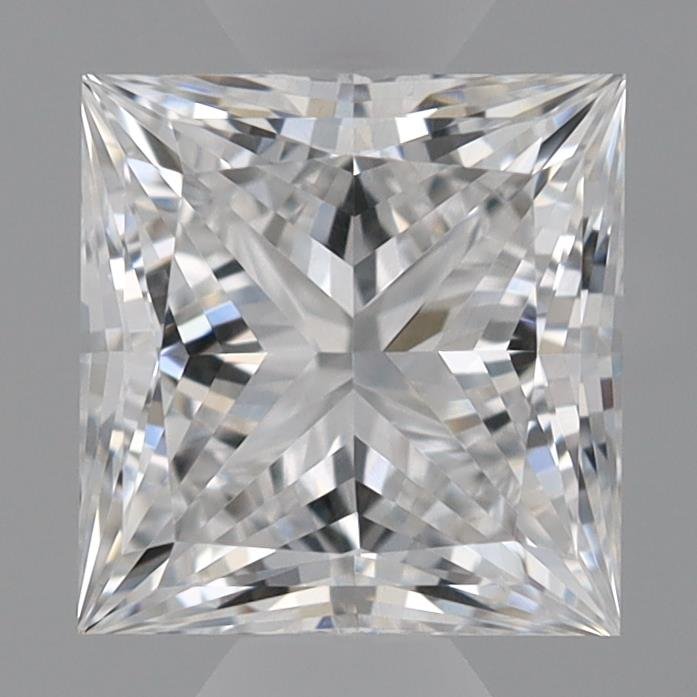 0.67ct E VS1 Rare Carat Ideal Cut Princess Lab Grown Diamond