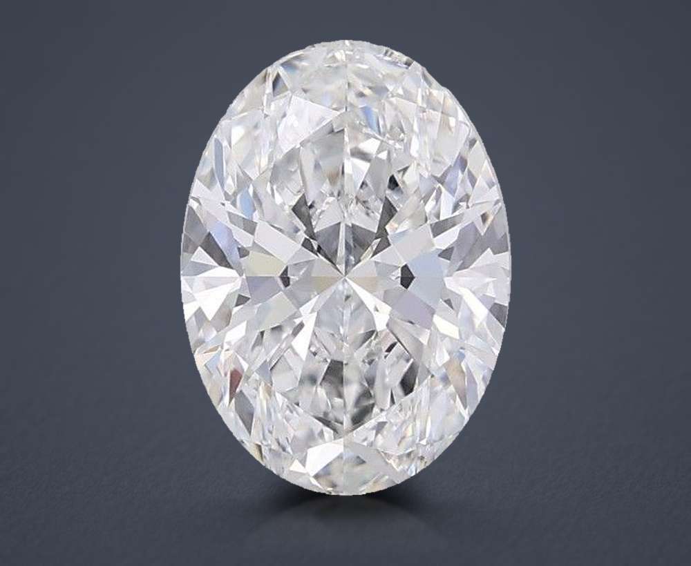 2.52 Carat Oval Lab Diamond