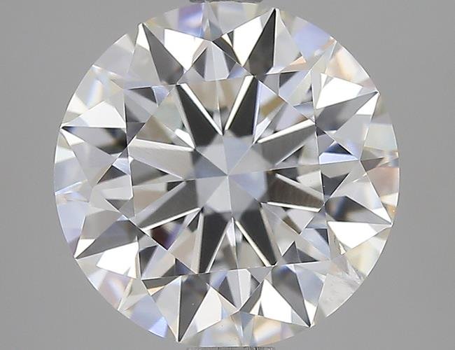 3.03ct F SI1 Rare Carat Ideal Cut Round Lab Grown Diamond