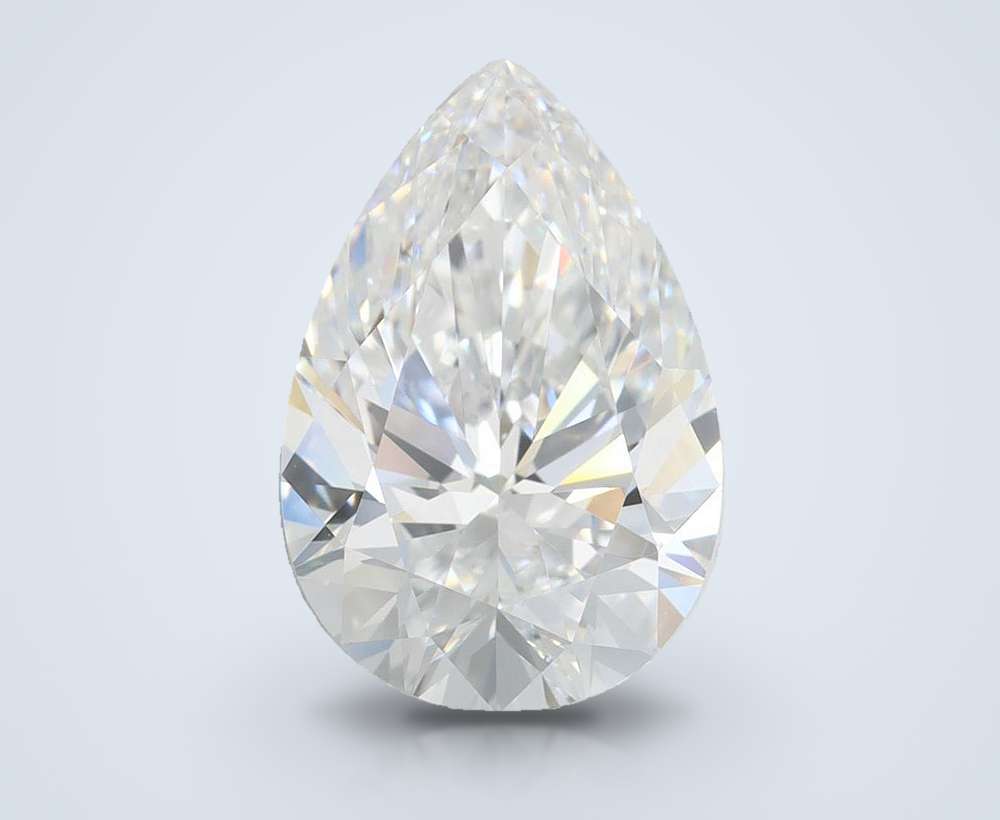 3.61 Carat Pear Lab Diamond