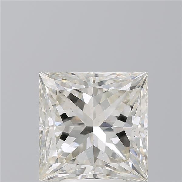 5.08ct I VS2 Rare Carat Ideal Cut Princess Lab Grown Diamond