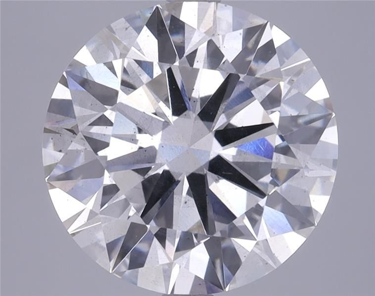 5.78ct G SI1 Rare Carat Ideal Cut Round Lab Grown Diamond