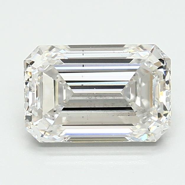 1.88ct E VS2 Excellent Cut Emerald Lab Grown Diamond