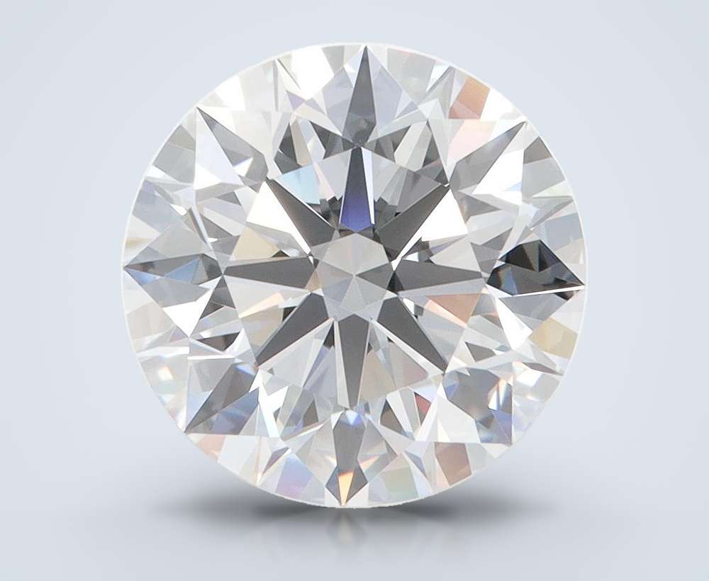 4.41 Carat Round Lab Diamond